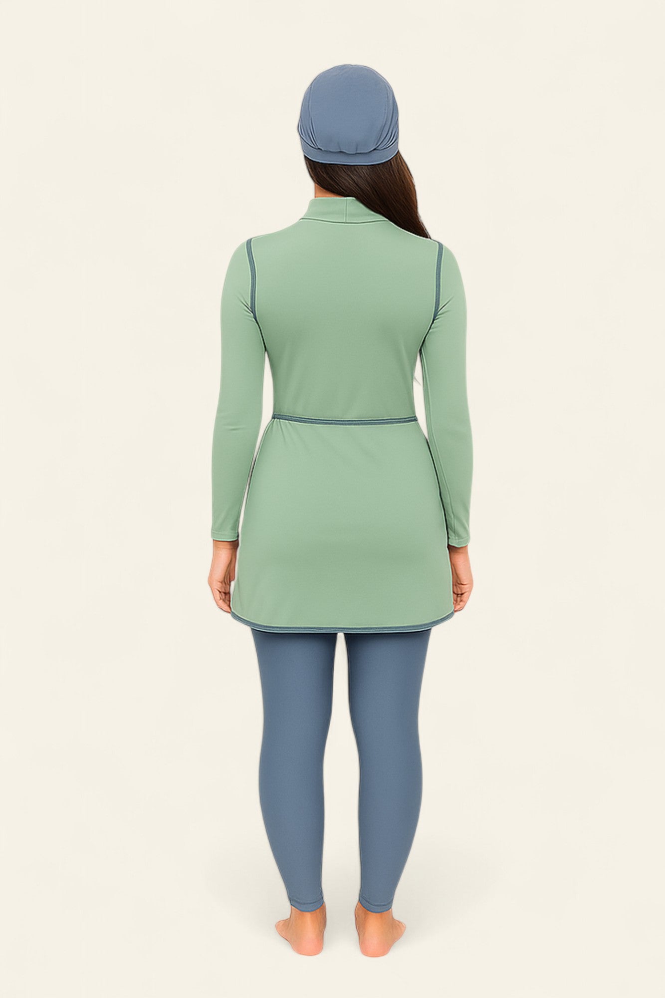 MODEST MIRA - Cross-over burkini - Green