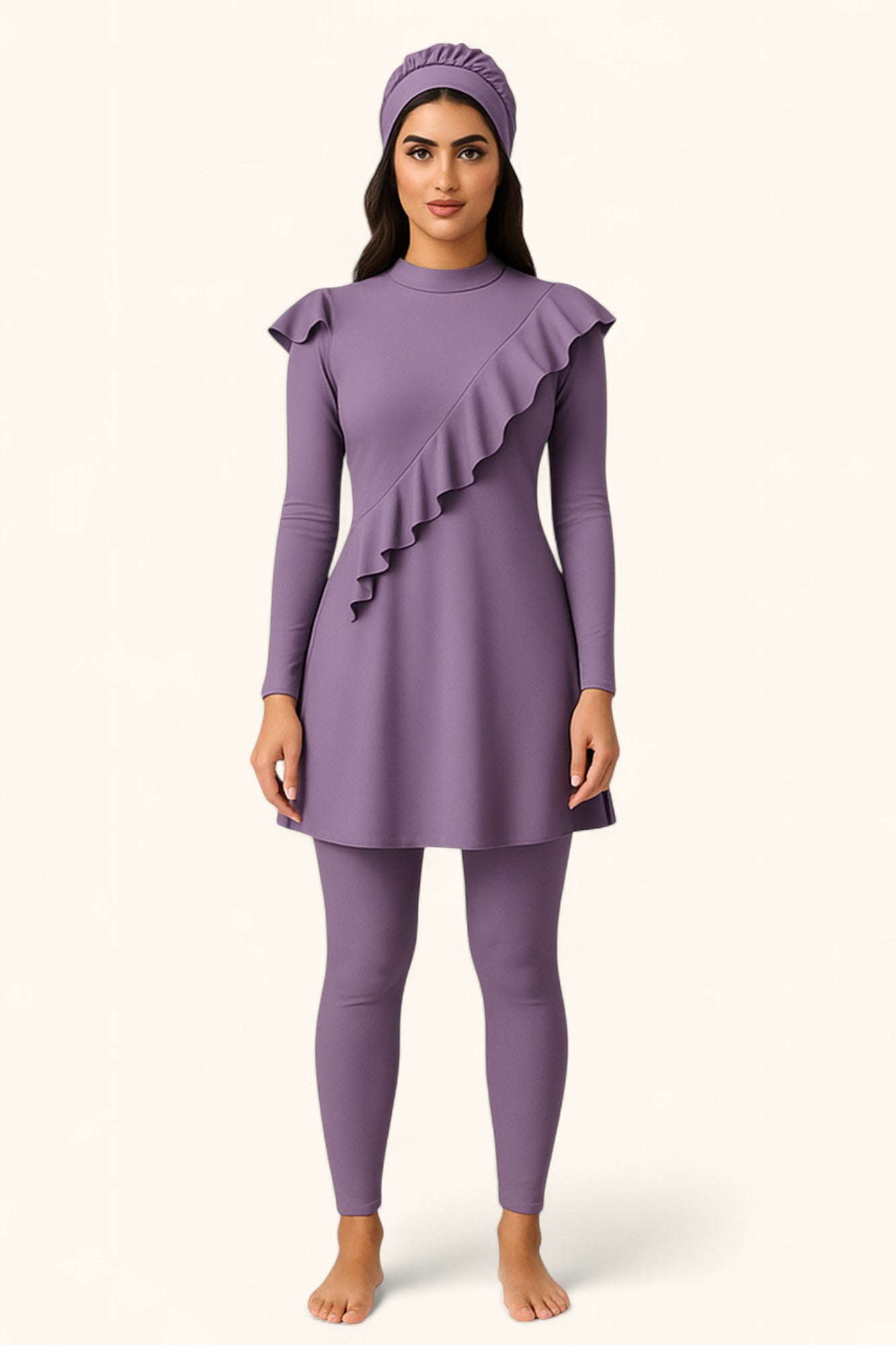 MODEST MAYA - 3 pieces Flow Burkini Set - Purple