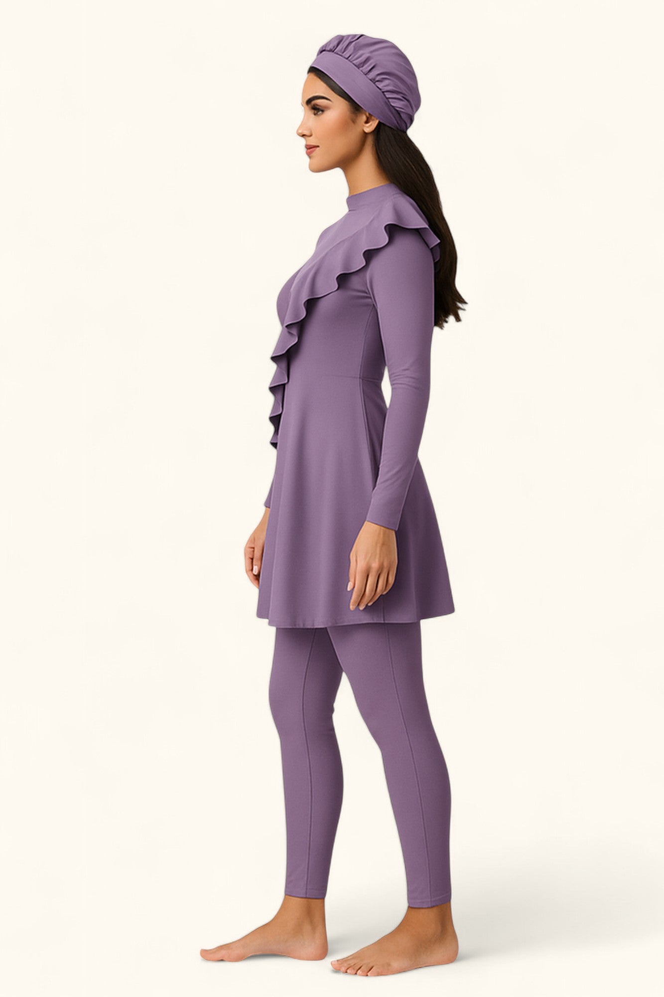 MODEST MAYA - 3 pieces Flow Burkini Set - Purple