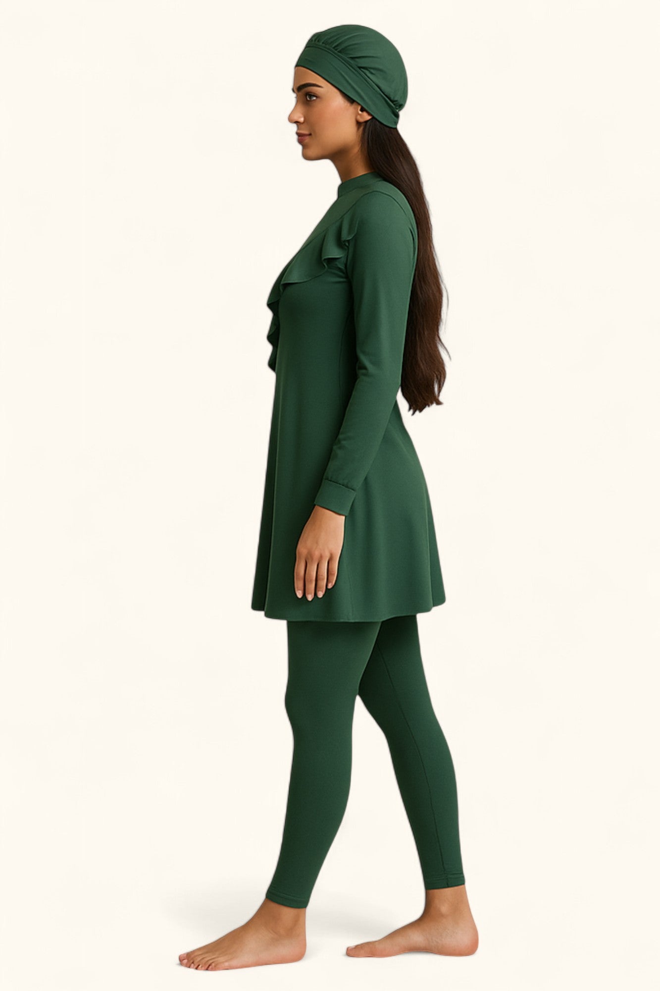 MODEST MAYA - 3 pieces Flow Burkini Set - Green