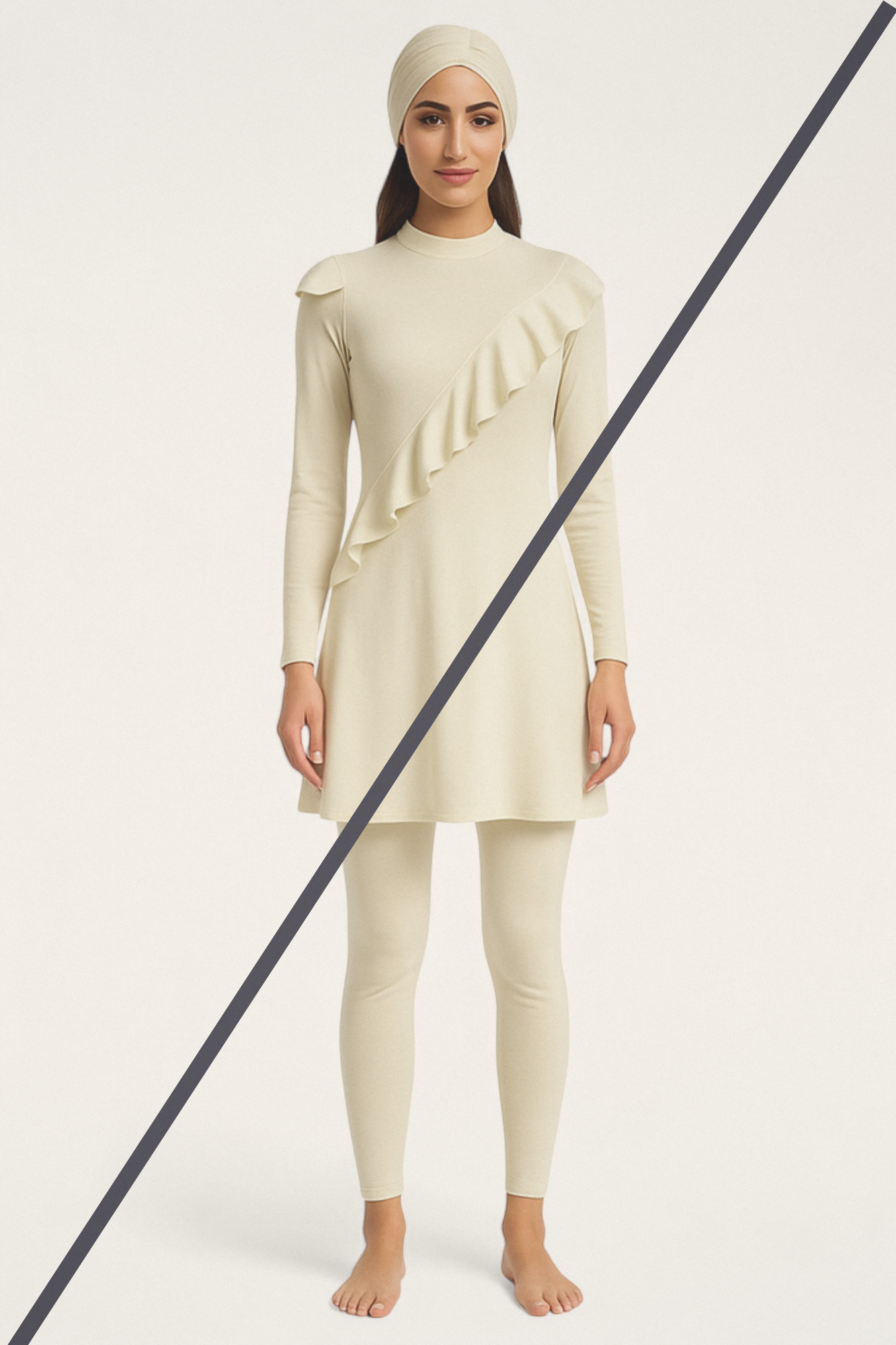 MODEST MAYA - 3 pieces Flow Burkini Set - Beige