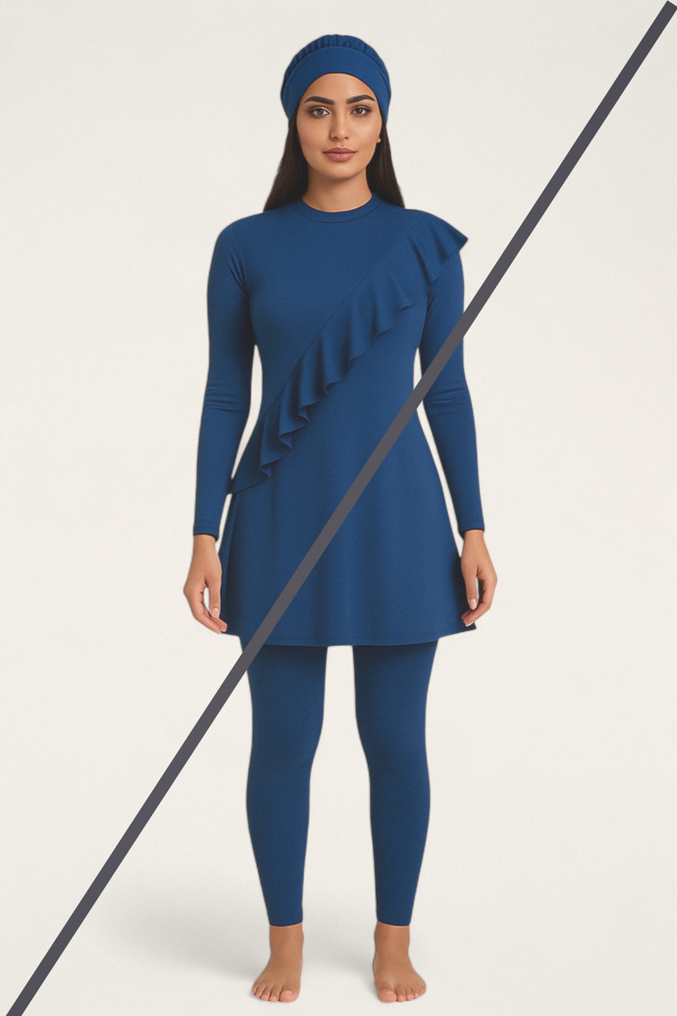 MODEST MAYA - 3 pieces Flow Burkini Set - Royal Blue